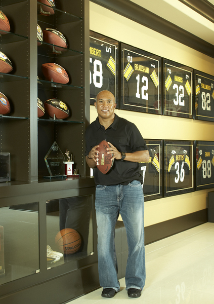 Hines Ward : Editorial-People-Lifestyle : JEFF HERR PHOTOGRAPHY