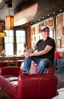Grant Henry of Sister Louisa's Church of The Living Room and Ping Pong Emporium for The Wall Street Journal
